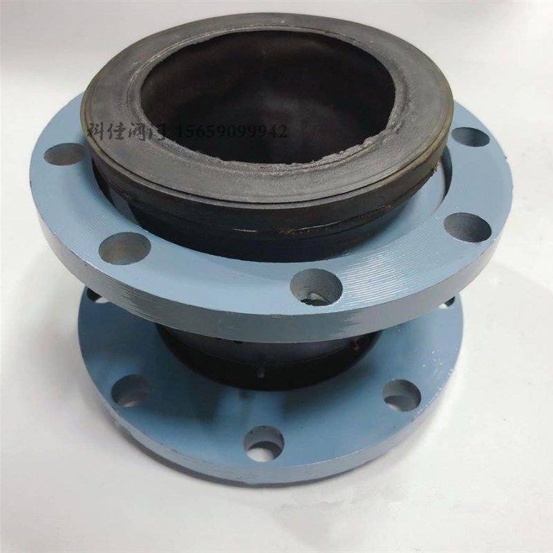 KXT-16法兰橡胶软接头可曲绕橡胶软连接泵房减震器DN50 65 80 100
