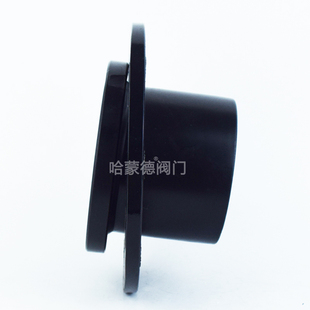 HDPE对接PE法兰根法兰头法兰盘管件63 75 90 110 125 160 200 300