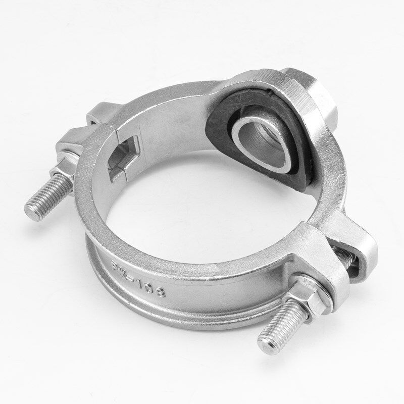 衬塑钢管给水丝接机械三通卡箍2寸变1寸饮用水管分水抱箍三通接头