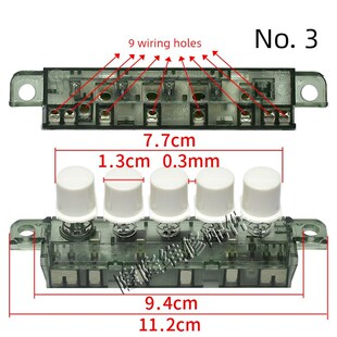 电风扇落地扇FS40 四键三档KQ 11L琴键开关 按键 档位 适用美