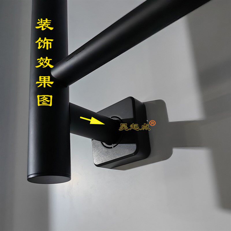 水龙头装饰盖免拆卸花洒盖方形分体加高粘贴式遮丑盖小背篓角阀盖图片