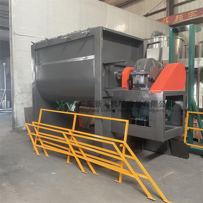 现货供应不锈钢卧式搅拌机双螺带粉体拌料机滑石粉碳粉搅拌机