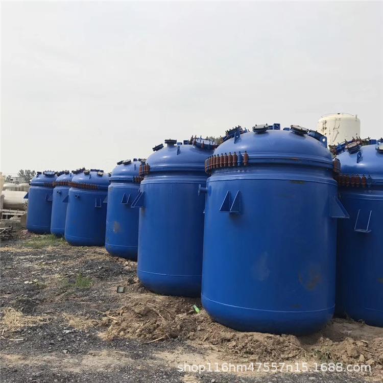 出售搪瓷反应釜50L100L300L500L多规格不锈钢电加热乳胶漆反应釜