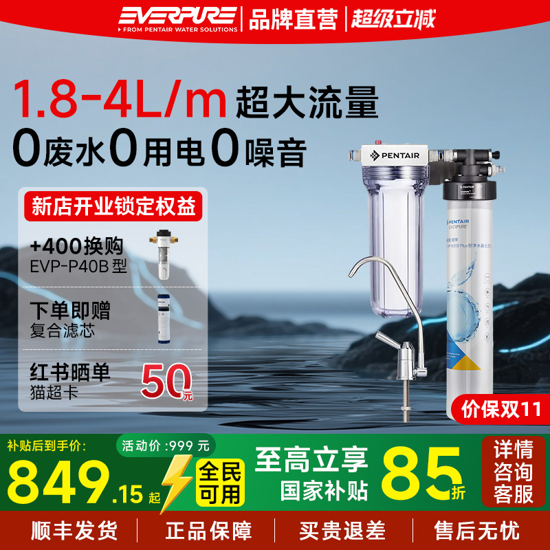 爱惠浦直饮净水器EF-900PPlus