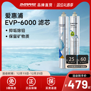 【品牌直营】爱惠浦净水器滤EVP-6000/EVP-6000Plus滤芯官方正品