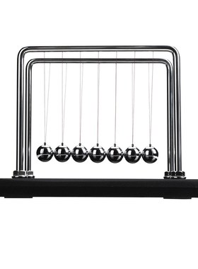 7球大理石牛顿摆k球牛顿球创意客厅轻奢装饰品办公室桌面减压摆件