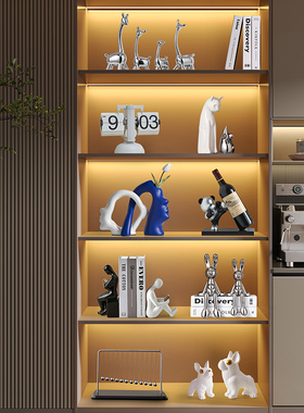 北欧现代轻奢摆件玄关客厅电视柜酒柜B装饰高级感样板间工艺礼品