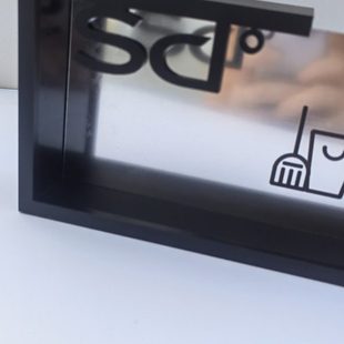 亚克力总经理门牌办公室标识牌公司科室部门会议室定制教室提示牌