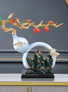 葫芦摆件客厅摆件玄关电视u柜w酒柜装饰品新家搬家礼物乔迁新居礼