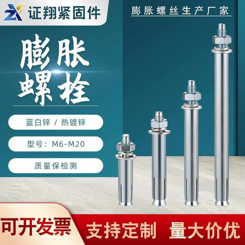 膨胀螺栓拉爆膨胀螺丝大头膨胀螺栓厂家M6M8M1O0M20非国标膨胀螺