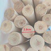 木棍圆木棒木杆实心棍老式 饰健身武术 拖把扫把配件挂衣杆圆木条装