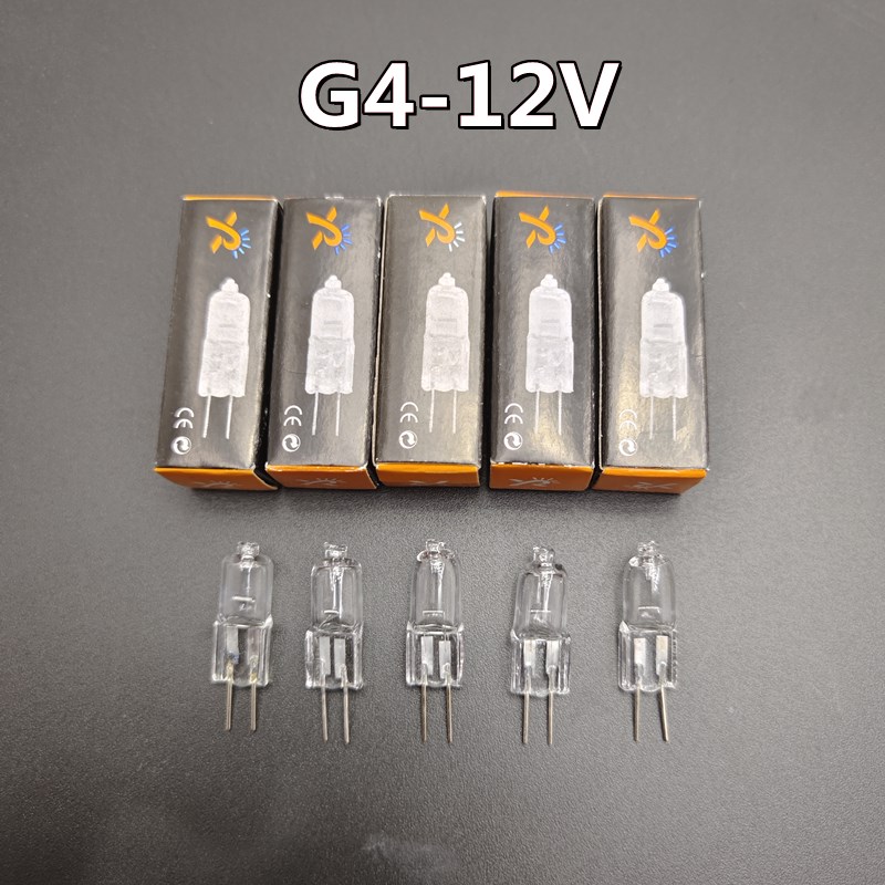 F7NN1G4g低压12v卤素灯泡暖黄光25W/35W水晶灯泡可调光台灯镜前工