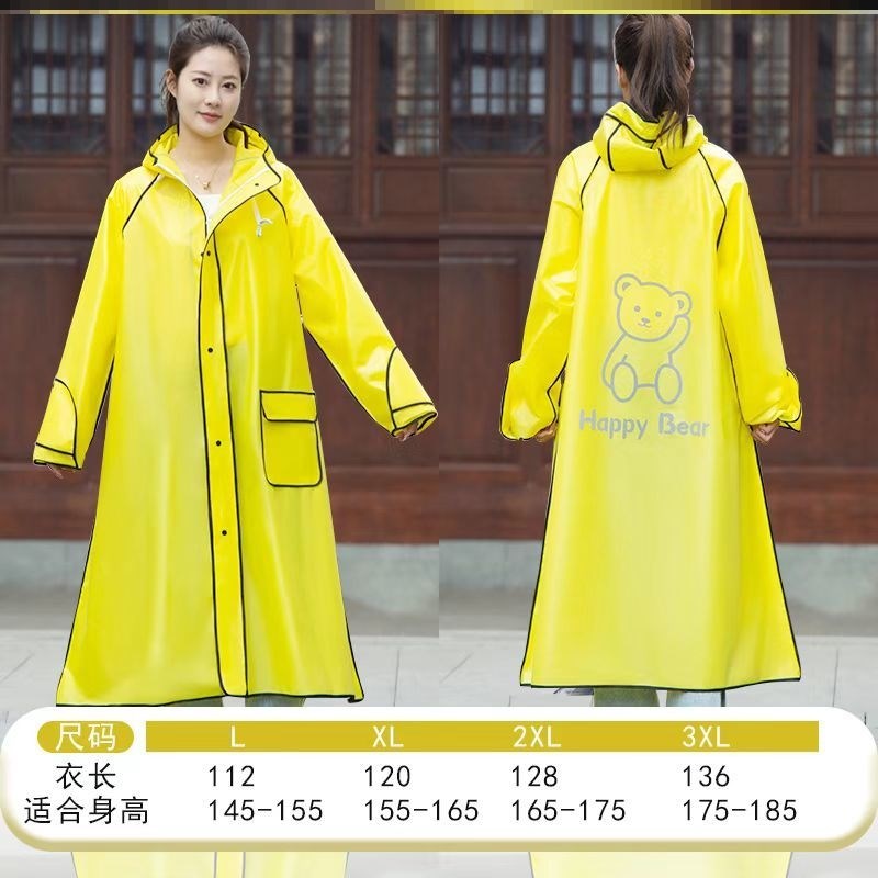 男女雨衣c单人长版拉炼式全身一体式防暴雨电动车专用防风雨披