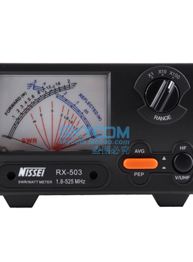 纳胜 NISSEI RX-503 驻波表 短波UV功率计SWIR表 RX503 1.8-525Mh