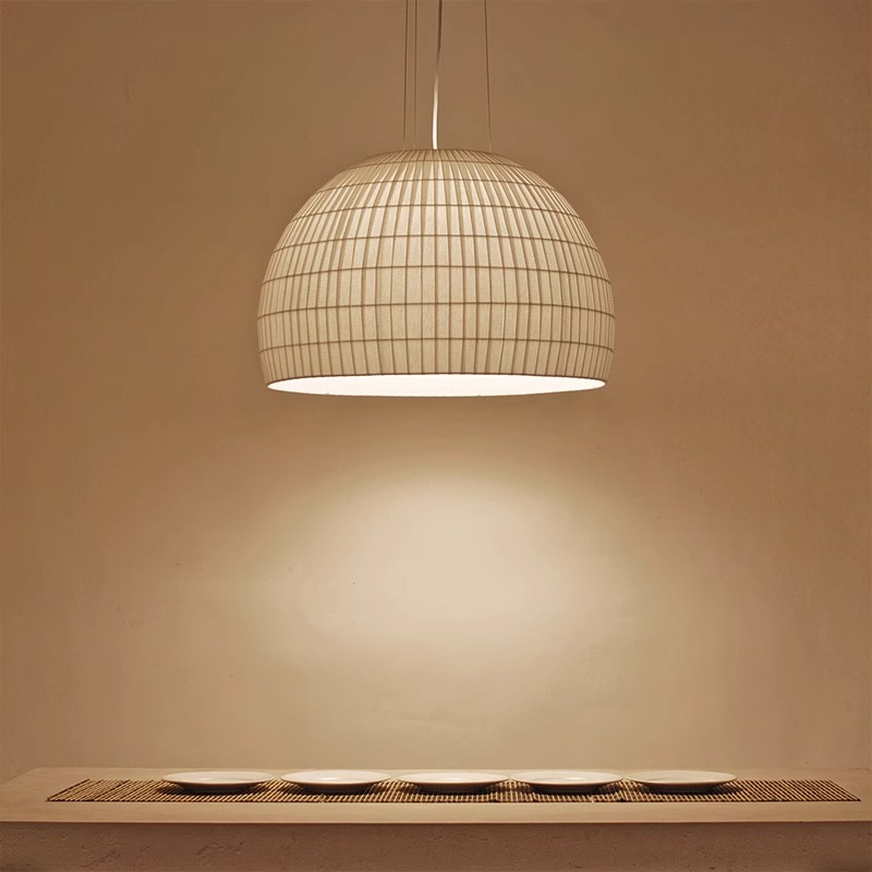 新中式吊灯餐f厅餐桌包厢卧室客厅现代简约日式茶室禅意吧台布艺
