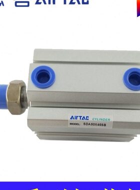 原装亚德客超薄型外牙气缸SDA80X50X55X60X65X70X75X80-SB 带磁性