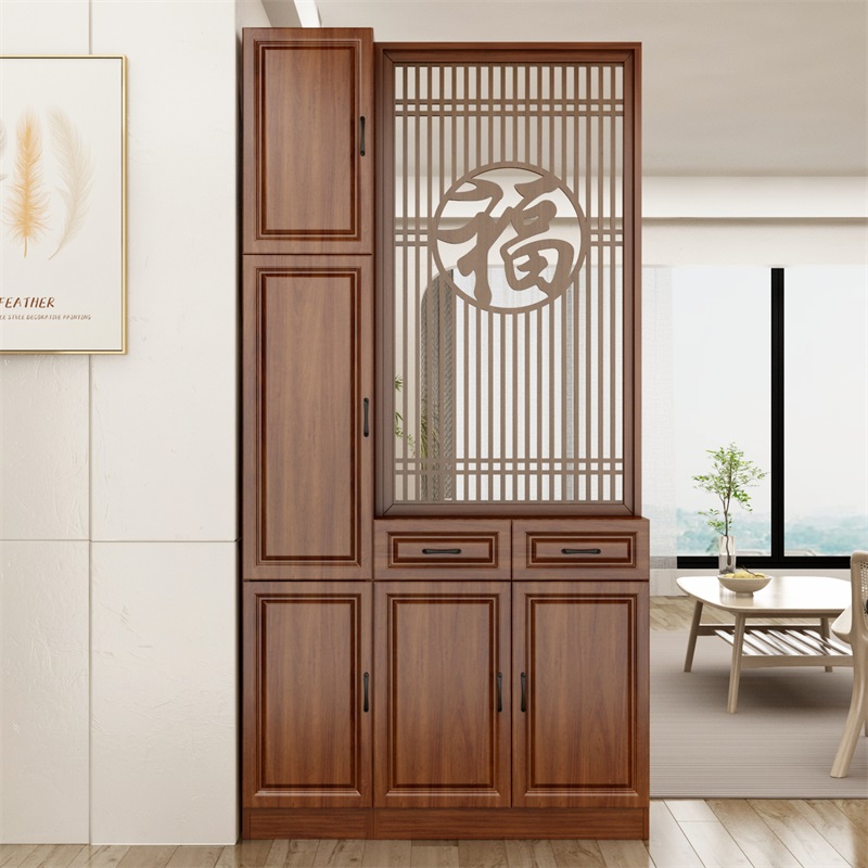 玄关柜客厅c隔断2024年新款正对入户门屏风现代轻奢高档沙发隔断