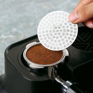 Bincoo咖啡机二次分水网不锈钢垫片意式51/58mm手柄萃取过滤滤网