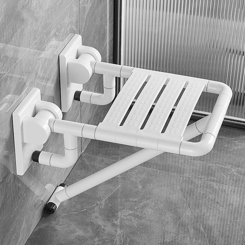 浴室折叠凳淋浴座椅墙壁挂式防滑B卫生间老年人厕所老人洗澡坐凳