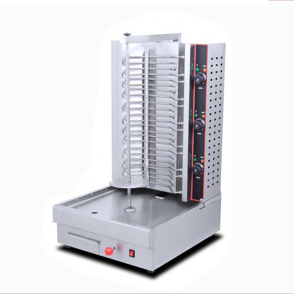 电热中东烧烤炉商用巴西烤肉机全自动旋转土耳其烤肉拌饭炉肉夹馍