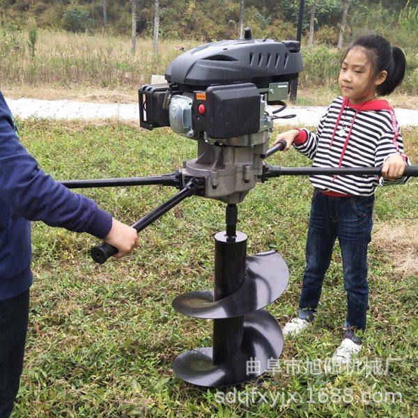 173CC四冲程汽油地钻机 户外作业便携式打坑机 广告牌立柱打桩机,农机/农具/农膜,林业机械,淘宝优惠券,粉丝福利购,淘宝优惠卷