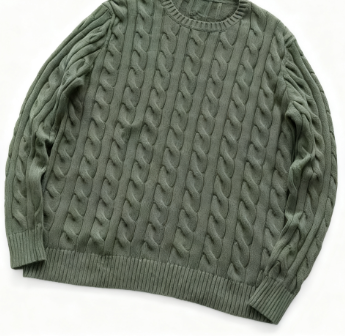 thumbnail for Left small size wide line six-color sweater 22111170