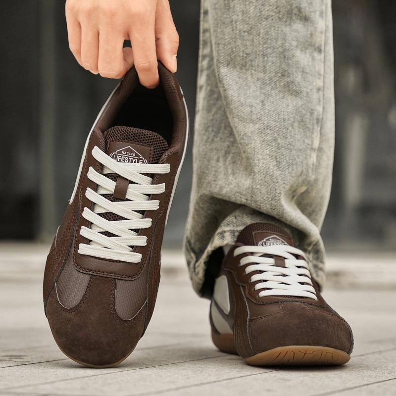 男女款复古德训鞋薄底运动赛车鞋