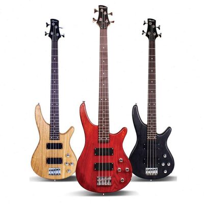 名森贝斯榆木电贝司四弦贝斯吉他乐器初学入门电贝司BASS