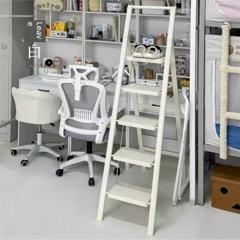 宿舍好物上床梯子安全踏板上铺神器折叠夹缝收纳人字梯Z轻便爬楼