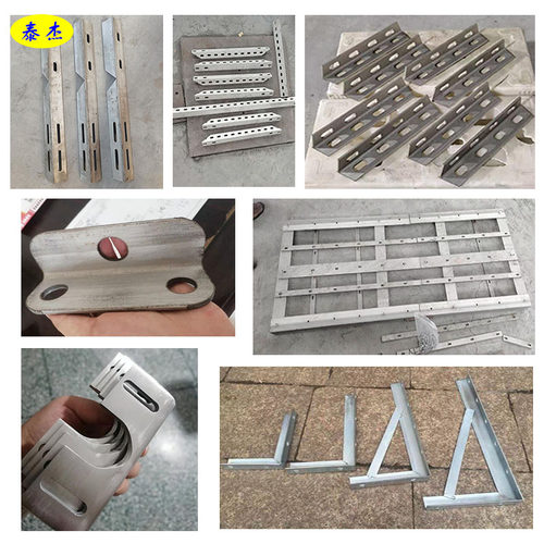 201 30e4 316L 不锈钢角钢材料冲孔加工定制角铁支架折弯焊接拉丝