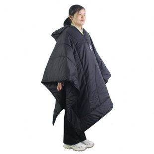 户外露营毯保暖斗篷披风自收纳便携露营被简易睡袋升温内胆夏凉被