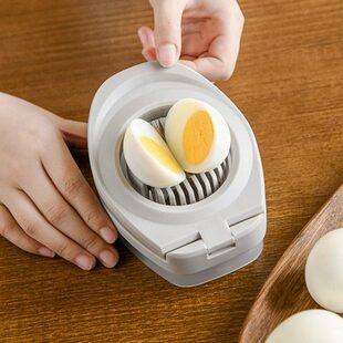 多功能切蛋器对半家用不锈钢鸡蛋切片神器花式切皮蛋四合一切割器