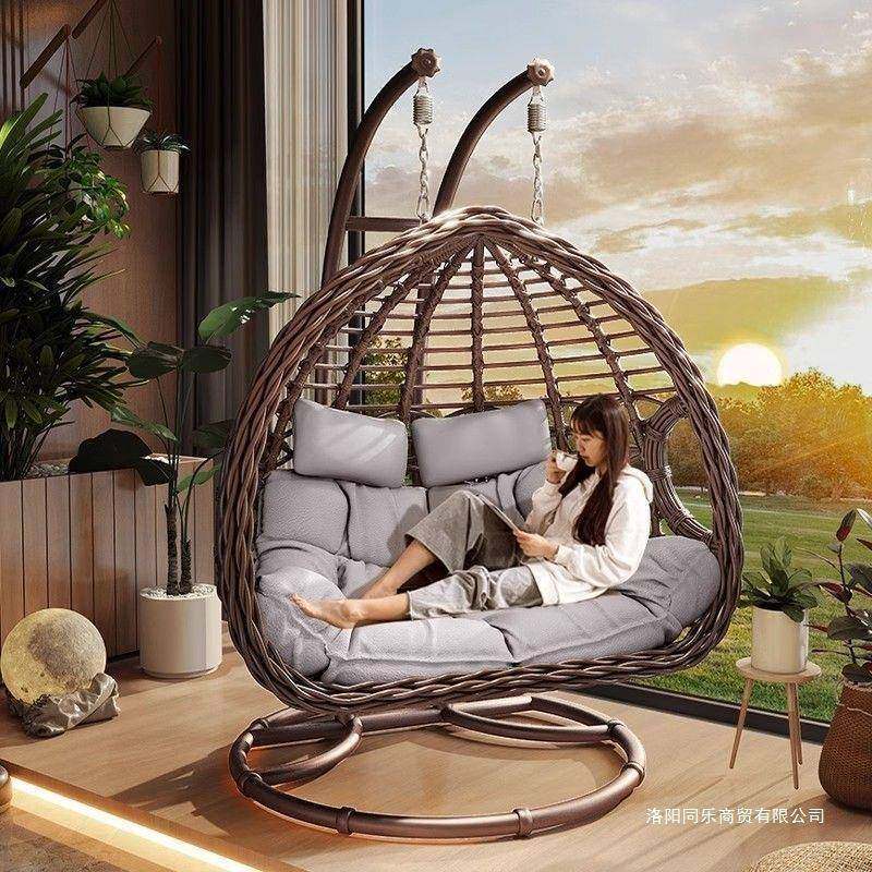 户外秋千吊篮摇篮庭院双人吊椅家用阳台室内鸟巢吊床藤椅摇摇摇椅,鲜花速递/花卉仿真/绿植园艺,割草机/草坪机,淘宝优惠券,粉丝福利购,淘宝优惠卷