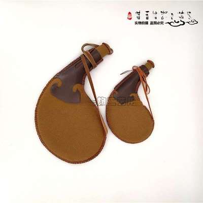 蒙古族皮囊皮壶内蒙特色工艺品水袋装饰道具舞台表演 影视垒德株
