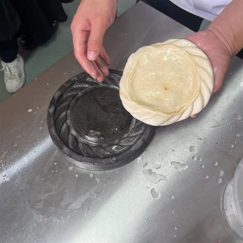 红盖烧饼花型成型模具河南传统N烧饼模子烧饼模具