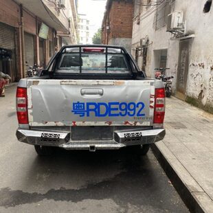 专为风骏6开发的竞技拖车后保险杠泵把杠高强度越野高离去角护杠