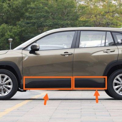 适用22 23款卡罗拉锐放车门下饰板 车身防撞饰板 锐放车身防撞条,汽车用品/电子/清洗/改装,防撞胶条/防刮条,淘宝优惠券,粉丝福利购,淘宝优惠卷