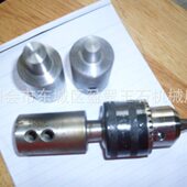 玉雕横机玉石加工工具转换头多功能打磨抛光19孔接头带钻夹头B16