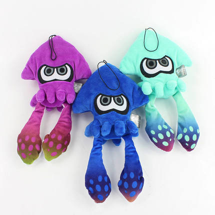 喷射战士3挂件Splatoon周边玩D偶乌贼喷喷毛绒抱枕娃娃斯普拉遁男