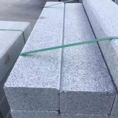 花岗岩芝麻白路沿石大理石路缘平石侧石路肩路边石道牙石材火烧板