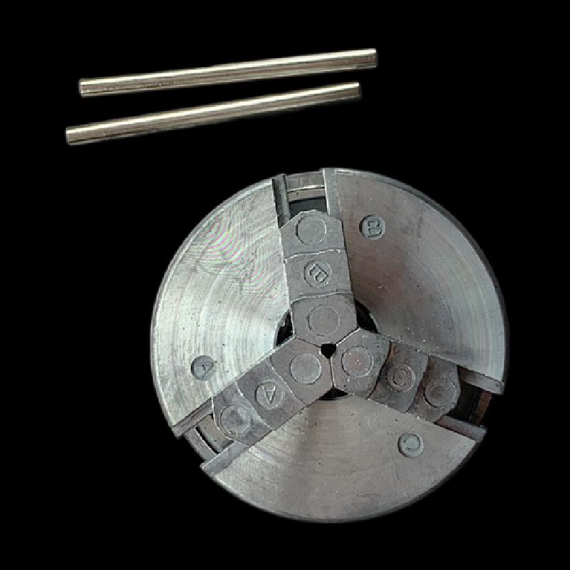 热销锌合金压铸六合一夹头 迷w你机床夹具 三爪卡盘50MM自定心爪