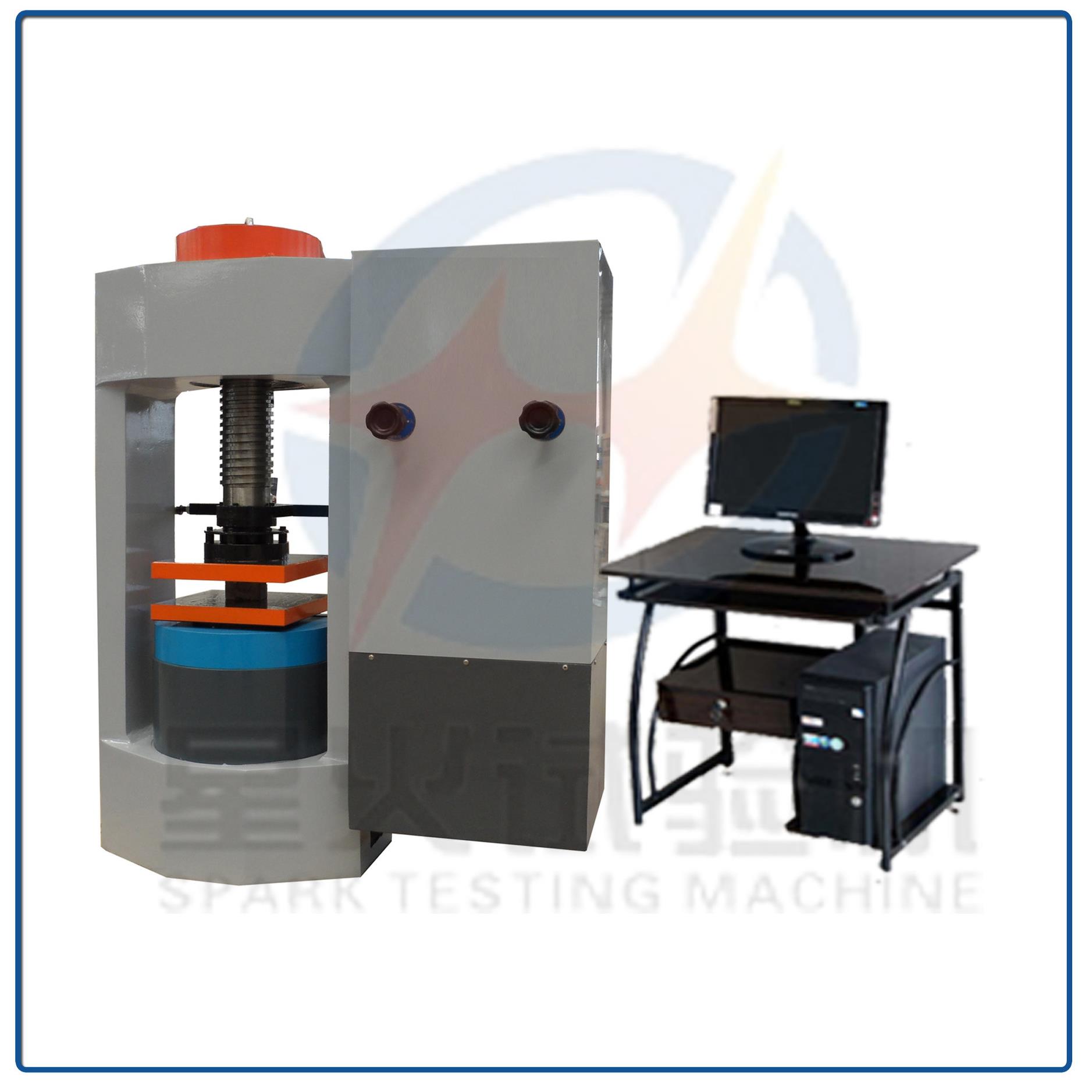 2000kN微机控制压力试验机 混凝土砖透水砖抗压强度测试机 现货