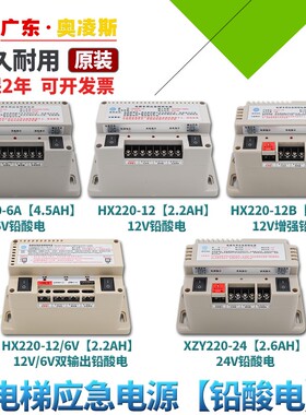 电梯应急电源6V/12V 照明专用HX220系列 双输出模组广东制造
