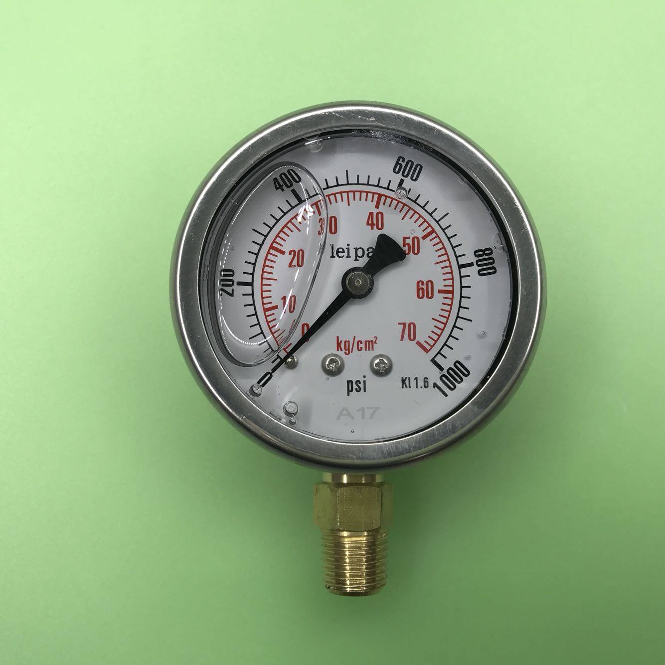 Leipai 耐震压力表 直径60mm 压力0-1000psi 70kg/cm2 螺纹zg1/4,农机/农具/农膜,灌溉工具,淘宝优惠券,粉丝福利购,淘宝优惠卷