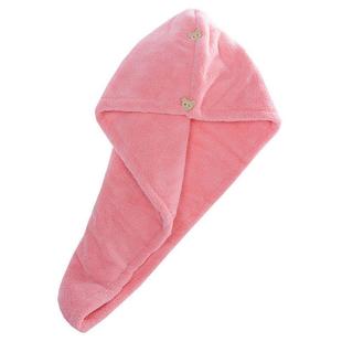 A6L双层干发帽毛巾加很厚女吸水速干懒人浴帽干发巾洗头包头巾帽