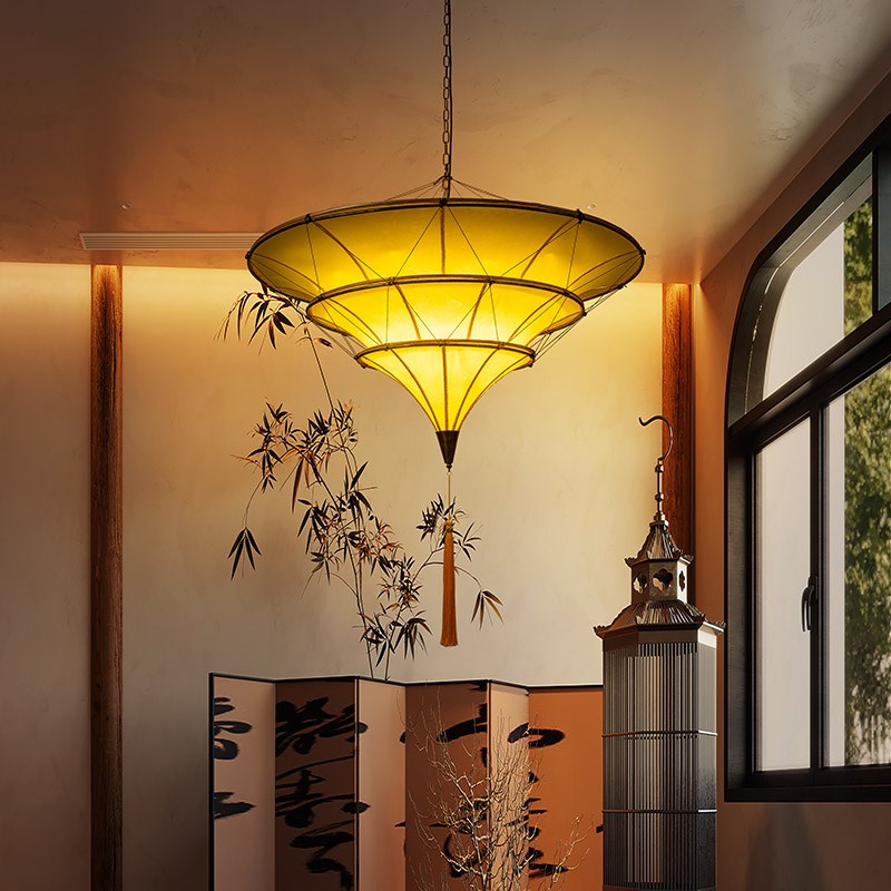 东南亚风格创意吊灯咖啡厅复古怀旧灯具工业N风餐厅酒店茶室装饰