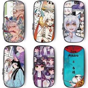 京剧猫笔袋小学生文具盒初中生铅笔盒笔盒男童男孩子男孩款男生女