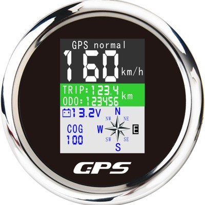 数显航向式高精度新款表s电压表位多功能仪表通用汽车表仪测速转