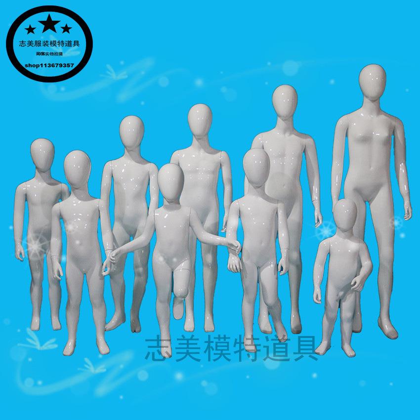 全身儿童服装模特道具小孩婴童假人体玻璃钢服装店展示架儿童模特