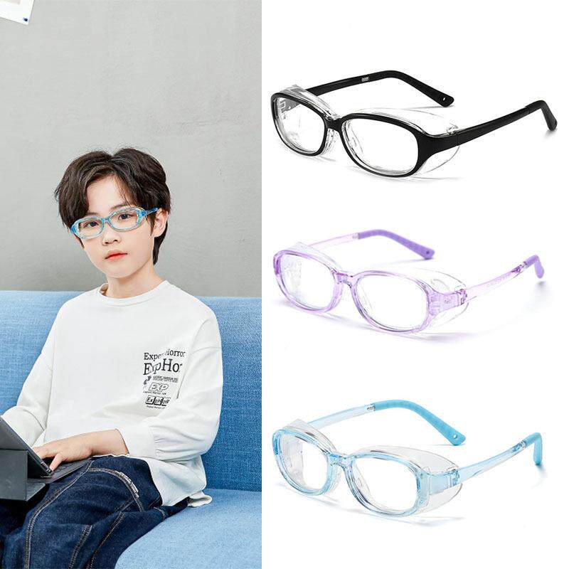 湿房镜儿童防花粉过敏护目镜蓝光眼镜框近视防雾防风沙小孩防护镜